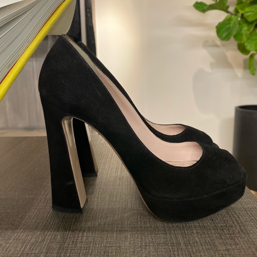 Miu Miu  Black High-heel shoes
